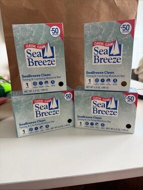 Sea Breeze Classic Clean Toning & Clarifying Moisture Bar - DISCONTINUED